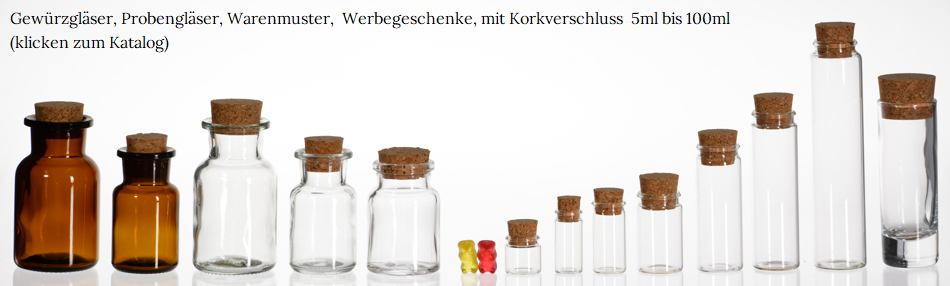 Gew�rzgl�ser mit Korkdeckel-950x286